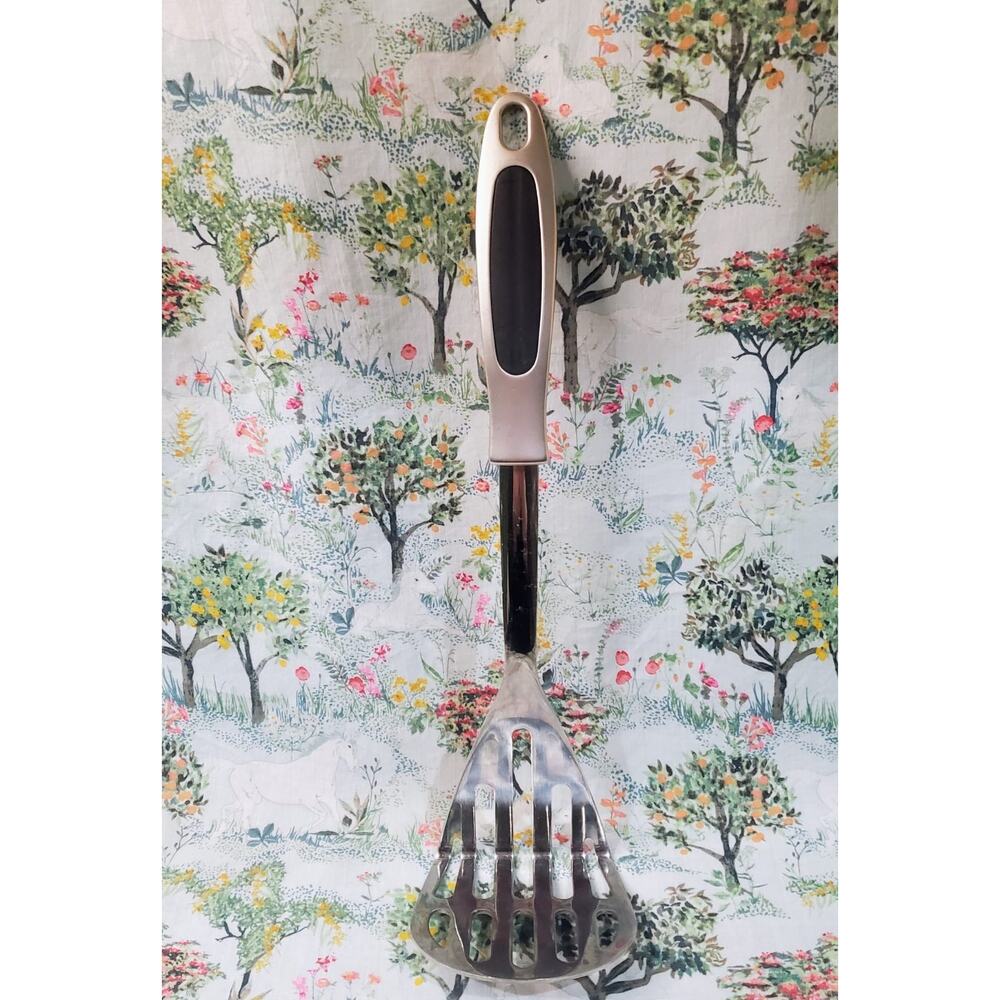 INOX EDELSTAHL STAINLESS 18/8 Angled Lifting Spatula Vtg